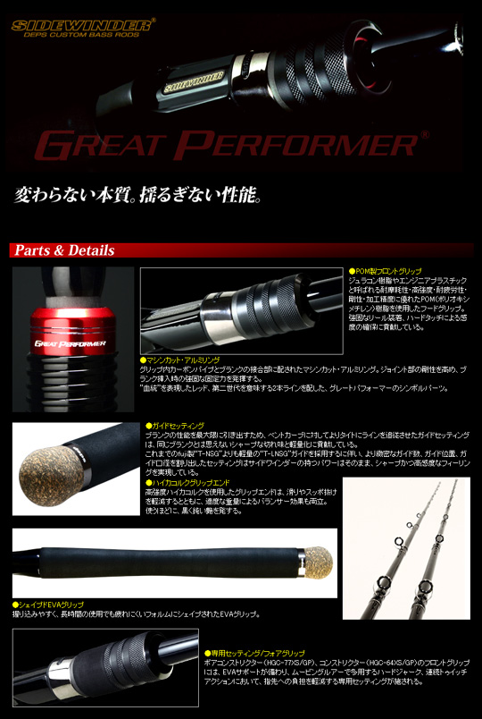 DEPS デプス サイドワインダーGP ブッシュバイパー